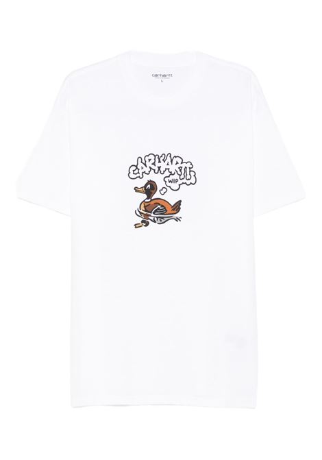 t-shirt ss duck duck uomo bianca CARHARTT WIP | I03673502.XX